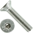 Винт потай с внутр.шестигр.нерж. DIN7991