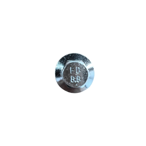 Болт с фланцем 10х60 мм класс прочности 8.8  DIN 6921 оцинкованный фото 2
