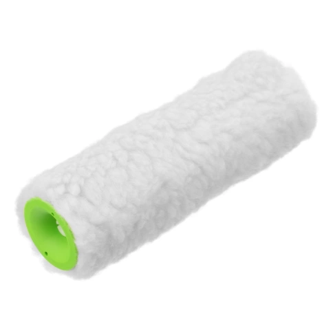 Валик сменный натур. мех d-48 мм d руч. 6 мм ворс 12 мм 200 мм Сибртех фото 1