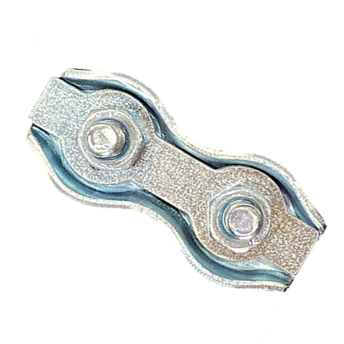 Соединитель троса двойной *6 оцинкованный DUPLEX фото 2
