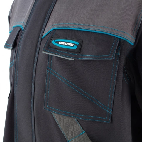 Куртка профессиональная рабочая 97% хлопок 3% спандекс XL Gross фото 7