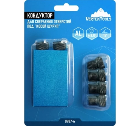 Кондуктор для сверления отверстий под косой шуруп фото 1