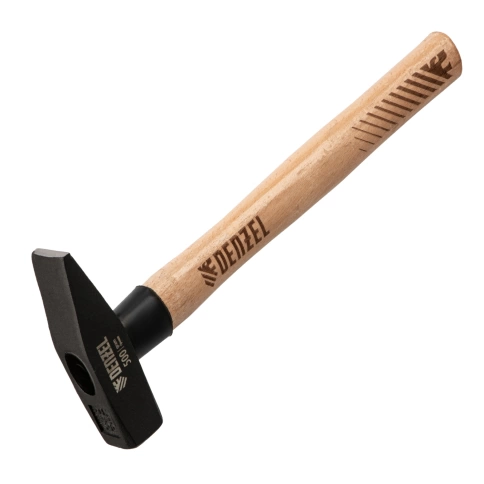 Молоток слесарный, ков. квадр.боек, буковая рук. 500 гр. Denzel фото 1