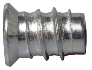 Втулка резьбовая М6х10х25 с потайным фланцем ЖЦ, 50 шт. фото 5