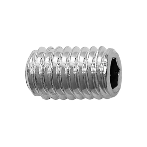 Винт установочный 4х12 мм с внутренним шестигранником DIN 913, нержавеющая сталь А2, тупой конец фото 1