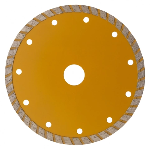 Диск отрезной алмазный сегментный турбо сухое резание 150х22,2 мм Denzel фото 2