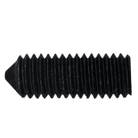 Винт установочный с внутр. шестигранником 5х20 мм, класс прочности 12.9 DIN 914 черный фото 1