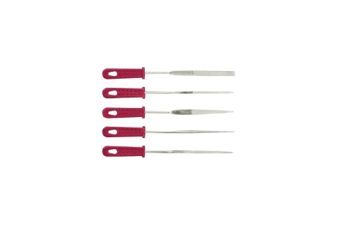 Напильники алмазные узкие 3х160/50 мм 5 шт. фото 1