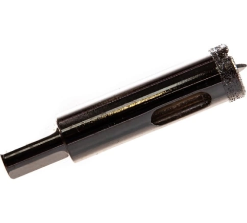 Коронка по керамике и кафелю, алмазная с центрир.сверлом 16 мм  фото 1