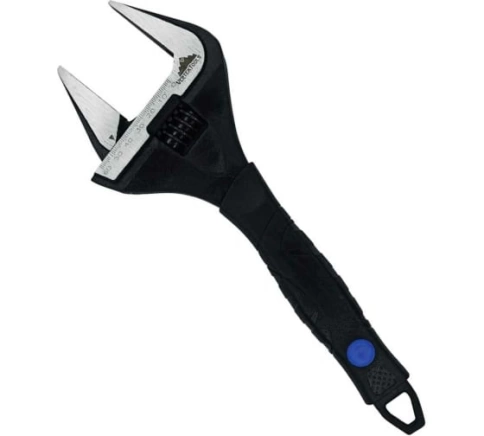 Ключ разводной 300 мм увеличенный диапазон раскрытия VERTEXTOOLS фото 1