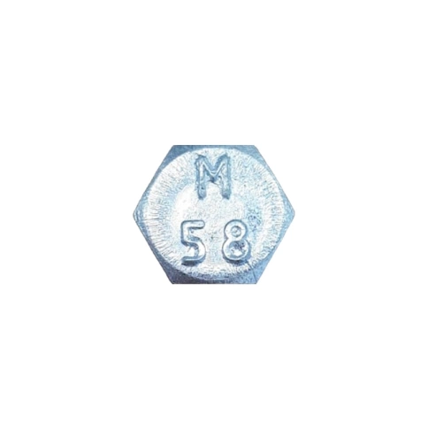 Болт 12х200 мм DIN 933 полная резьба, оцинкованный фото 2