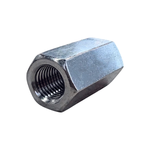 Гайка переходная М10 DIN 6334 оцинкованная фото 1