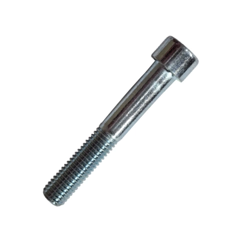 Винт с внутренним шестигранником 12х80 мм класс прочности 8.8 DIN 912 неполная резьба, оцинкованный фото 1