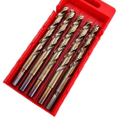 Сверло по металлу с кобальтом 5% P6M5K5 11,0 мм HIMBOLT 5 шт.пластиковый бокс фото 3