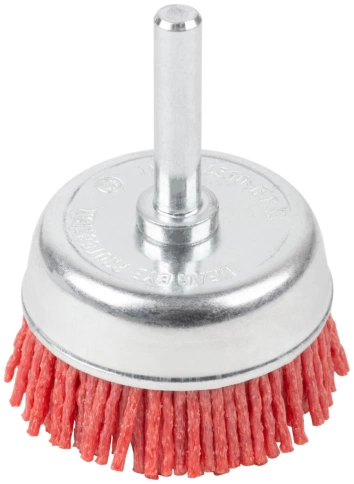 Щетка для дрели "чашка", нейлон, 75 мм CUTOP Profi фото 1