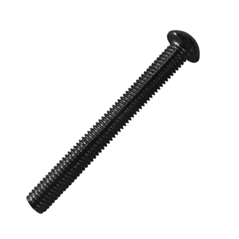 Винт с полукруглой головкой и внутренним шестигранником 8х100 мм ISO 7380 класс прочности 10.9 фото 1