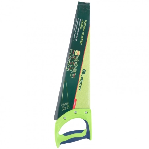 Ножовка по дереву Зубец, двухкомп.рук.,зуб 2D, каленый зуб, 7 TPI 400мм Сибртех фото 4