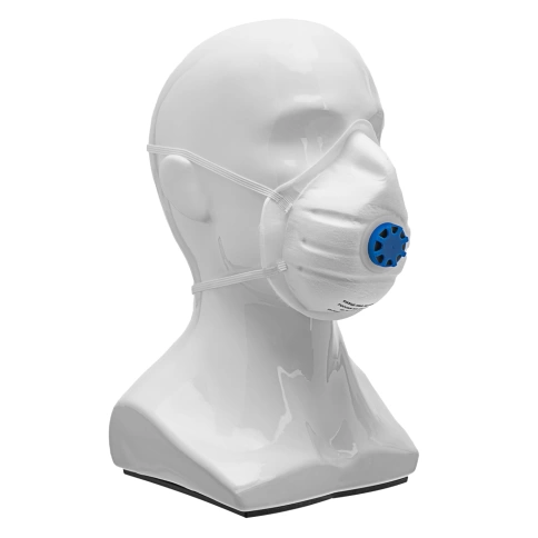 Полумаска фильтрующая формованная ИСТОК-1ФК с клапаном выдоха FFP2 NR фото 1