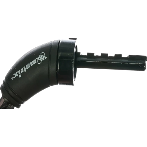 Замок тросовый универсальный с кодовым механизмом 10х950 мм Matrix фото 2