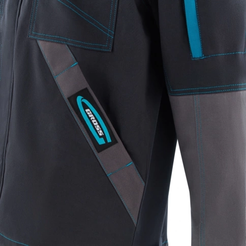 Куртка профессиональная рабочая 97% хлопок 3% спандекс XXXL Gross фото 9