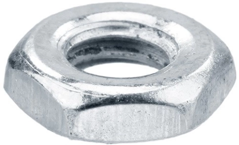 Гайка низкая М12х1,5 оцинкованная DIN439 2 шт фото 4