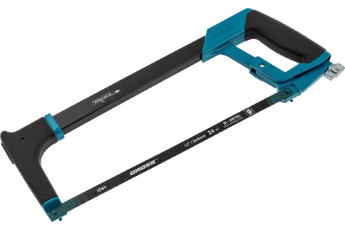 Ножовка по металлу PIRANHA, 300мм обрезин. рукоятка и захват Gross фото 1