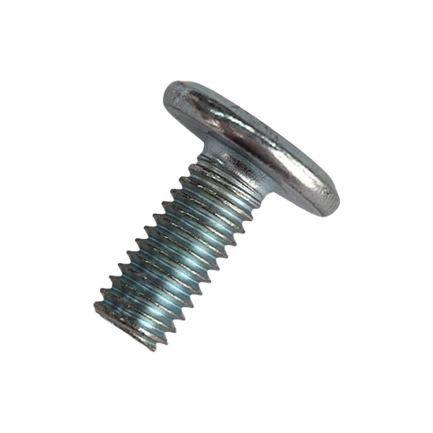 Винт мебельный 6х10 мм с плоской головкой и внутренним шестигранником DIN 7420, оцинкованный фото 1