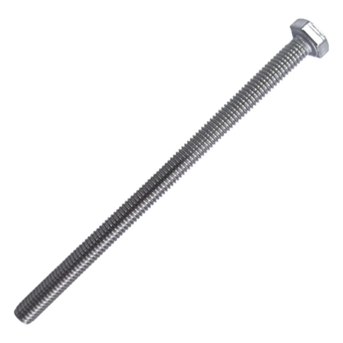 Болт 8х100 мм DIN 933 нержавеющий А2, полная резьба фото 1