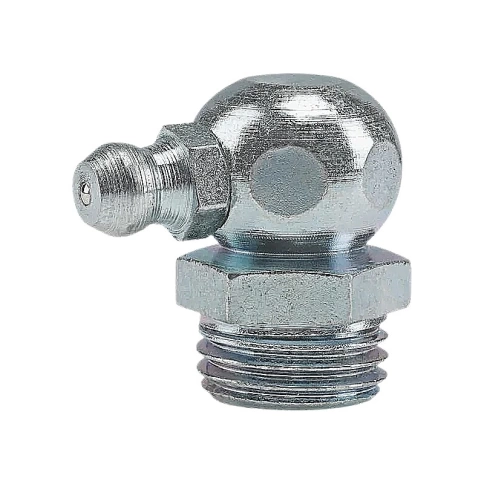 Пресс-масленка М10х1 DIN 71412 H3 угловая 90° оцинкованная, 500 шт. фото 3