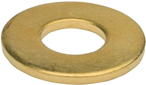 Шайба М2 латунная  DIN125,10 шт фото 5