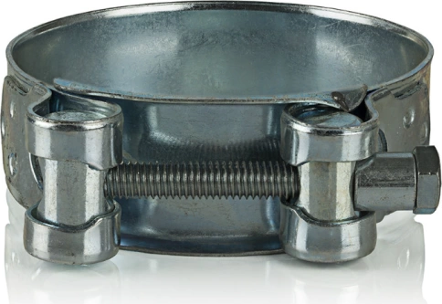 Хомут одноболтовый силовой металл 29-31 мм, 5 шт. фото 4