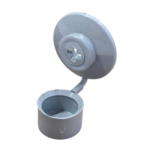 Шайба кровельная с колпачком серая фото 1