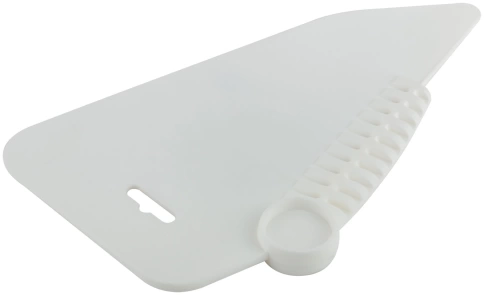 Шпатель прижимной для разглаживания обоев, пластиковый, белый, 280 мм (20030) фото 2
