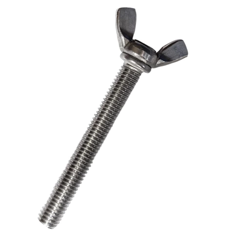 Винт-барашек 10х60 мм DIN 316 американский тип, нержавеющий А2 фото 1