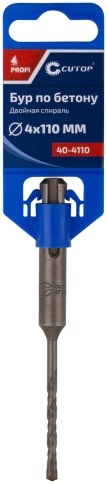 Бур по бетону CUTOP, Profi, двойная резьба, SDS-Plus, фото 2