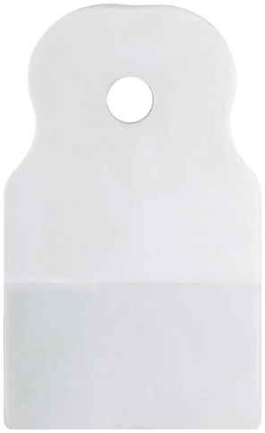 Шпатель резиновый белый 40 мм фото 1