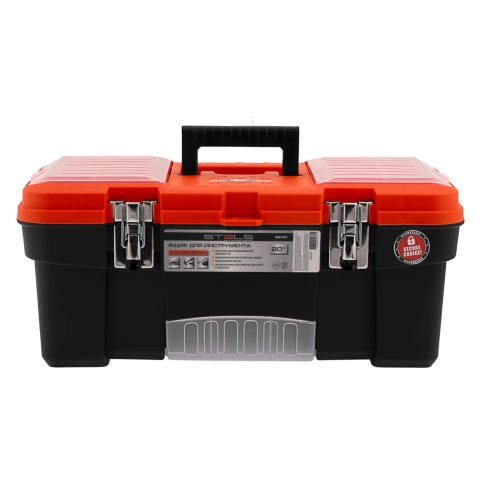 Ящик для инструмента 22" 560 х 285 х 235 мм с мет.замками  Stels фото 1