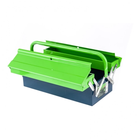 Ящик для инструмента 430 х 200 х 160 мм металл 3 секции Сибртех фото 1