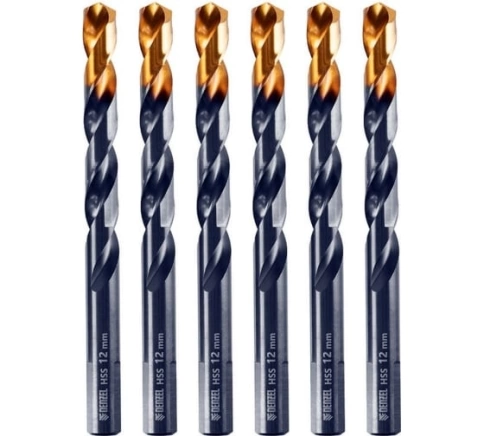 Сверло по металлу HSS Tin Golden Tip 12мм Denzel фото 1