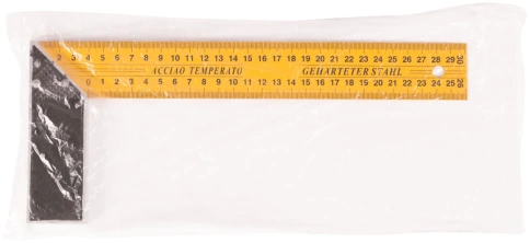 Угольник столярный, двусторонняя шкала, 300 мм фото 2