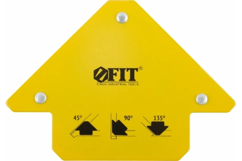 Угольник для сварки магнитный тип Стрелка усилие до 11 кг фото 1