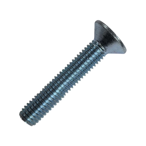 Винт потай 10х80 мм DIN 7991 класс прочности 8.8, полная резьба, оцинкованный фото 1