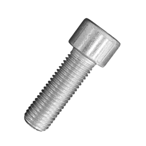 Винт с внутренним шестигранником 20х55 мм  класс прочности 8.8 DIN 912 полная резьба, оцинкованный фото 1