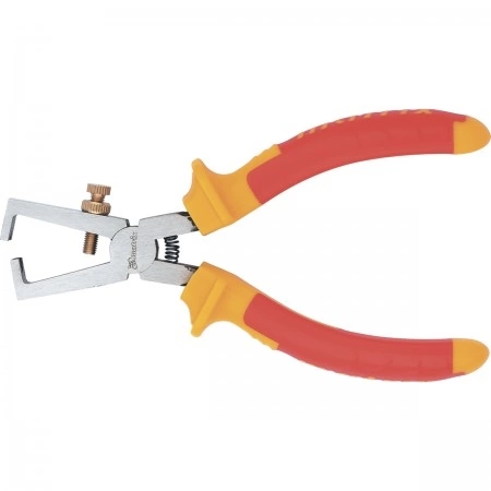 Клещи для снятия изоляции Insulated, двухкомпонент.рук. 160 мм Matrix фото 1