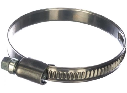 Хомут стяжка червячный 40-60/9 W4 нержавейка, 5 шт. фото 4