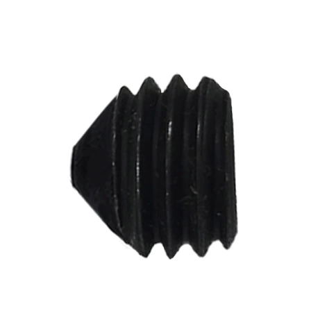 Винт установочный с внутр. шестигранником 3х3 мм, класс прочности 12.9 DIN 914 черный фото 1