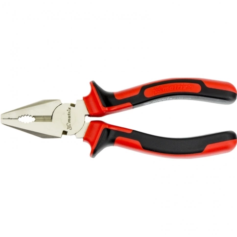 Плоскогубцы NICKEL, никелир.двухкомпонент.рук. Matrix фото 1