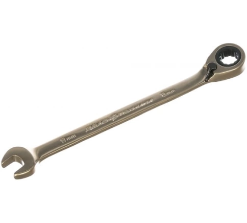 Ключ комбинированный трещоточный с переключателем 8 мм фото 1