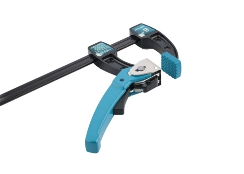 Струбцина реечная, быстрозажимн.,мет.корп.,рычаж.храп.м-зм 8"/200 мм Gross фото 2