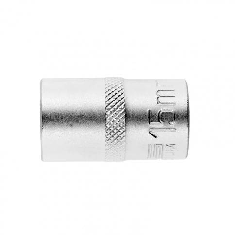 Головка торцевая хромированная 12-гранная 15 мм под квадрат  1/2 CrV Stels фото 1